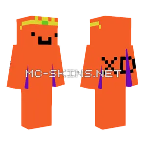 Orange Adiyan10 Skin Minecraft skin