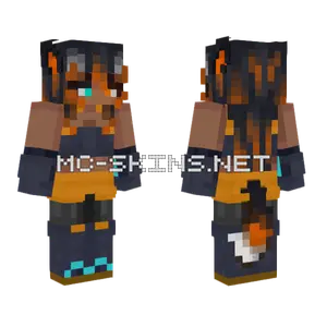 Orange and Black Dog