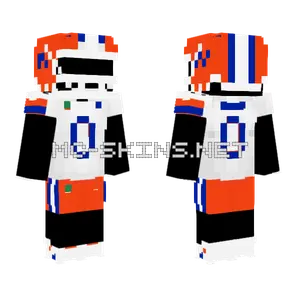 Orange and Blue Stripes