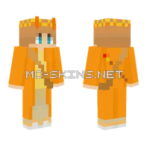Orange Archer Boy Minecraft skin