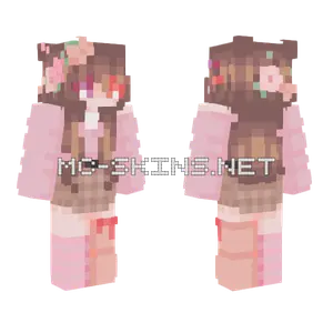 Orange Blossoms RCE Minecraft skin