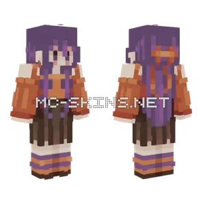 Orange Candy Minecraft skin