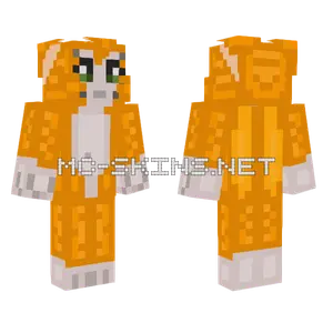 Orange Cat Character