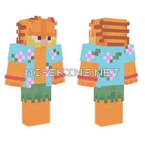 Orange Cat Pajamas