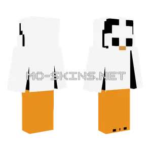 Orange Duck Suit