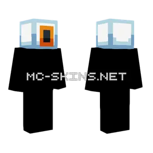 Orange Eyeball Minecraft skin