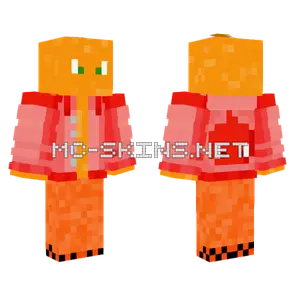 Orange Fire Creature