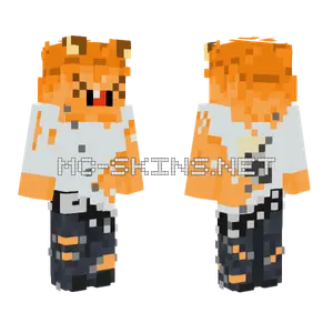 Orange Fox Boy