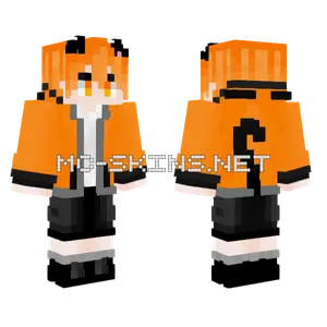 Orange Fox Hoodie