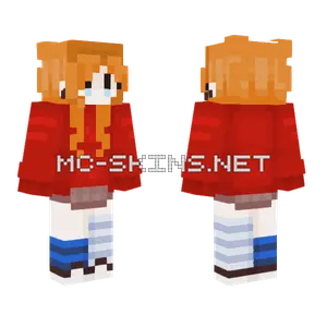 Orange Fox Hoodie