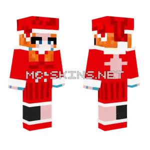 Orange Hair Girl Minecraft skin