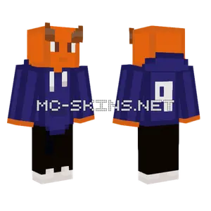 Orange Imp Hoodie