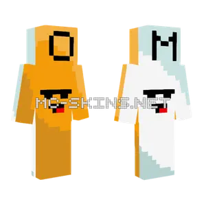 Orange Juice Gang Or Milk Gang Minecraft skin