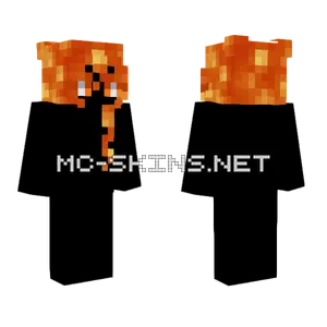 Orange Lava Monster Minecraft skin