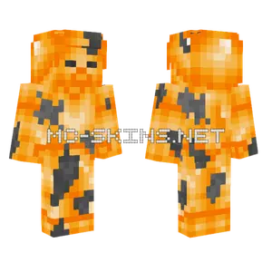 Orange Lava Suit