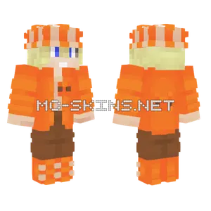 Orange Ocelots Skin Minecraft skin
