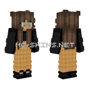 Orange Plaid Pants Minecraft skin