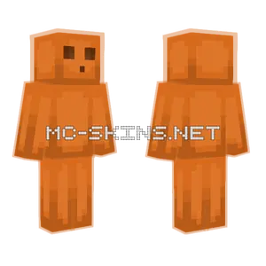 Orange Slime Hive Style Minecraft skin