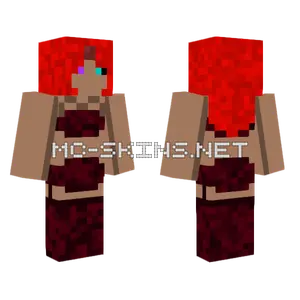 Orc Empress Top Arm Minecraft skin