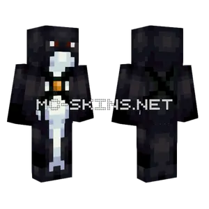 Orca With Orange Crystal Minecraft skin