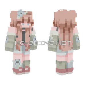 Orchid Blue Minecraft skin