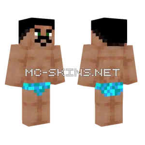 Orestis In Bikini Minecraft skin