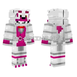 Original Funtime Foxy Minecraft skin