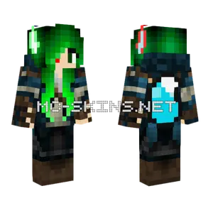 Original Green Minecraft skin