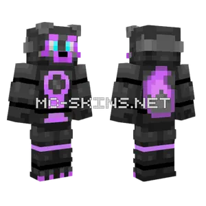 Original Shadow Fox Minecraft skin