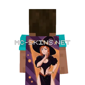Orihime Inoue Witch cape, outside and lining