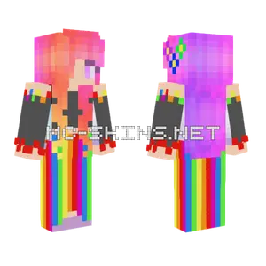 Oshen Goddess Of Color Minecraft skin