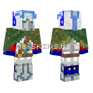Otimus Knight Minecraft skin