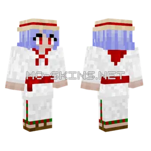 Otomi Dancer Rei Ayanami Minecraft skin
