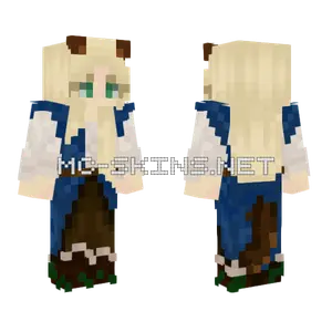 Otter Dragon Rider Outfit Minecraft skin