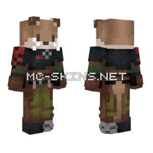 Otter Hiccup Minecraft skin