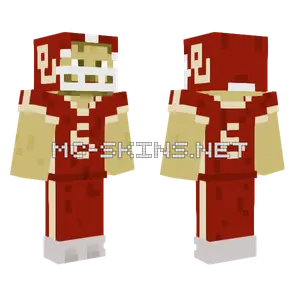 Ou Football Guy Minecraft skin