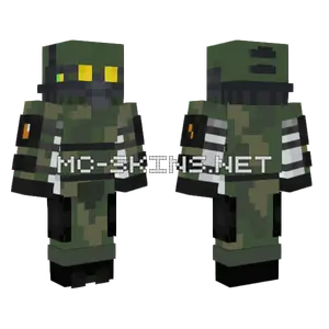 Outlands Unit Overwatch Minecraft skin