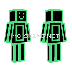 Outline Guy Minecraft skin