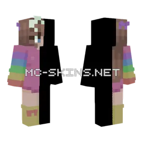 Over The Rainbow Girl Minecraft skin