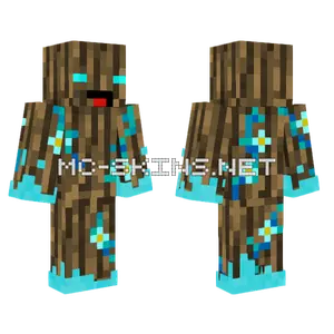 Overcharged Dayum Minecraft skin