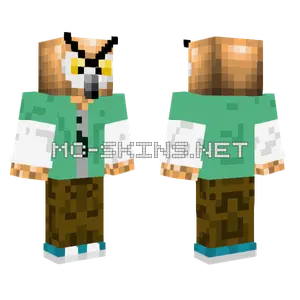 Owl Gaming Skin Minecraft skin