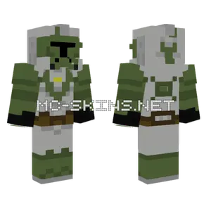 P2 Doom Squad Clone Trooper Minecraft skin