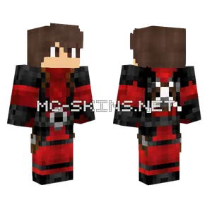 Pabloaus Deadpool Minecraft skin