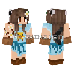 Paige Binturong Easter Outfit Minecraft skin