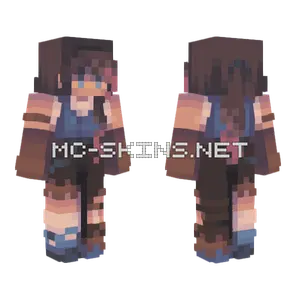 Paint The Town Red OC Minecraft skin