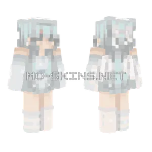 Pale Blue Hair Girl