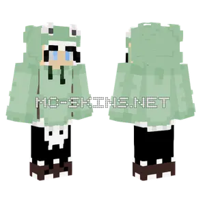 Pale Green Cat Boy