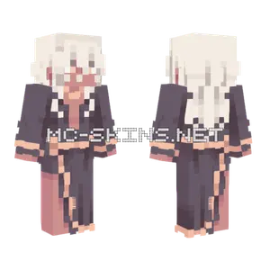Pale Oak Elf Minecraft skin