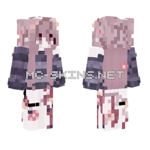Pale Pink Bunny Girl