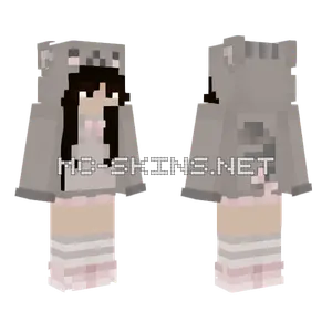 Pale Pink Kimono Girl